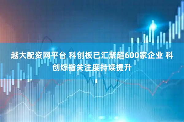 越大配资网平台 科创板已汇聚超600家企业 科创综指关注度持续提升
